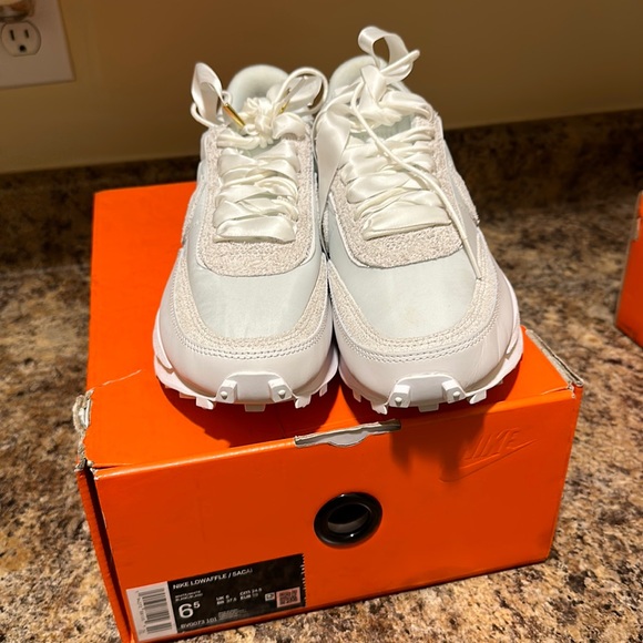 Nike Waffle Sacai Nylon Sz. 6.5 - Picture 2 of 4